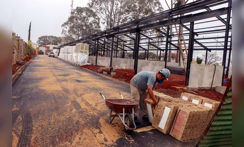 Espaço das Feiras entra na fase de acabamento em Apucarana