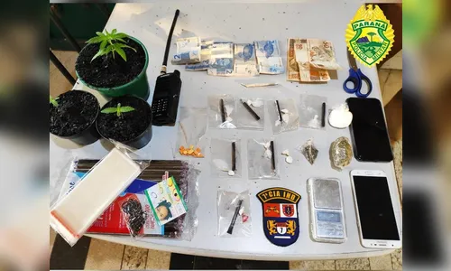 Casal é preso com cocaína, maconha e ecstasy em Arapongas