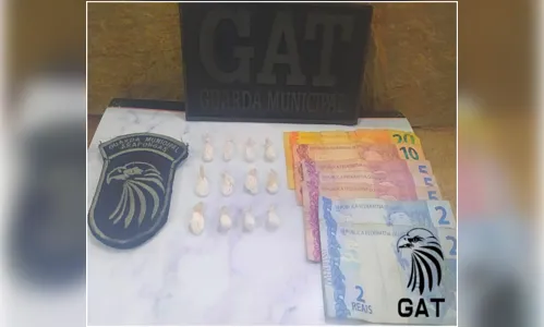 Suspeito é preso com cocaína em Arapongas
