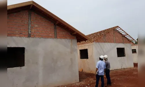 Construção de 41 casas populares avança em Jardim Alegre