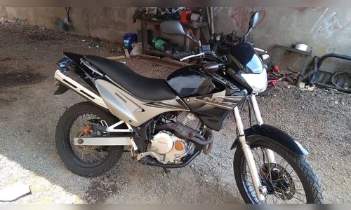 PM recupera em Apucarana moto furtada em Londrina