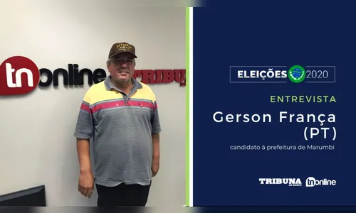 Gerson França (PT), candidato à prefeitura de Marumbi