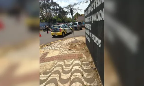 Acidente no centro de Apucarana deixa um homem ferido