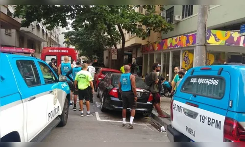 Homem morre ao ser atingido por botijão de gás jogado de prédio em Copacabana
