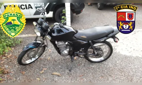 PM de Arapongas recupera motocicleta furtada em junho