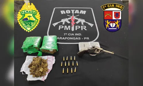 Homem é preso pela PM por tráfico de drogas em Arapongas