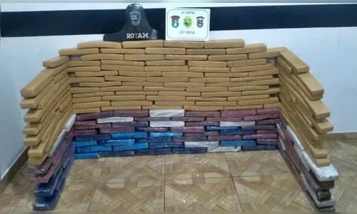 Seis pessoas são presas com 150 kg de maconha em Cândido de Abreu