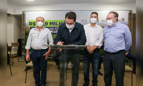 Estado repassa R$ 23,9 milhões para criação da Cidade Industrial de Londrina