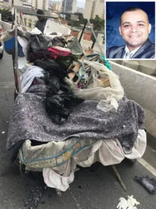 PM é encontrado morto dentro de carroça na região da Cracolândia