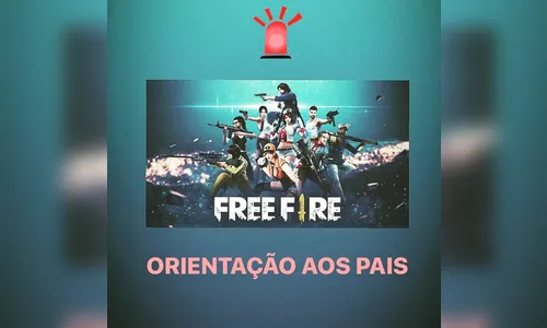 Nucria de Londrina orienta pais sobre jogo Free Fire