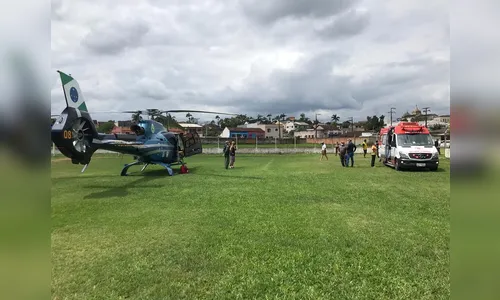Homem fica em estado grave após ser atropelado por candidato a vereador
