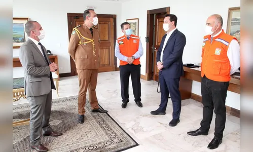Governador destaca atuação da Defesa Civil e da Casa Militar na pandemia