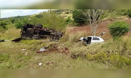 Acidente no norte do Paraná deixa uma pessoa morta e três crianças feridas