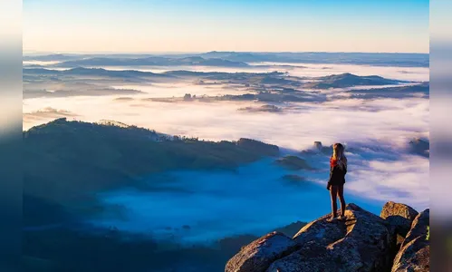 Pico Agudo; paisagem deslumbrante fica a 184 km de Apucarana