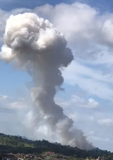 Explosão em fábrica de fogos de artifício na Bahia assusta moradores