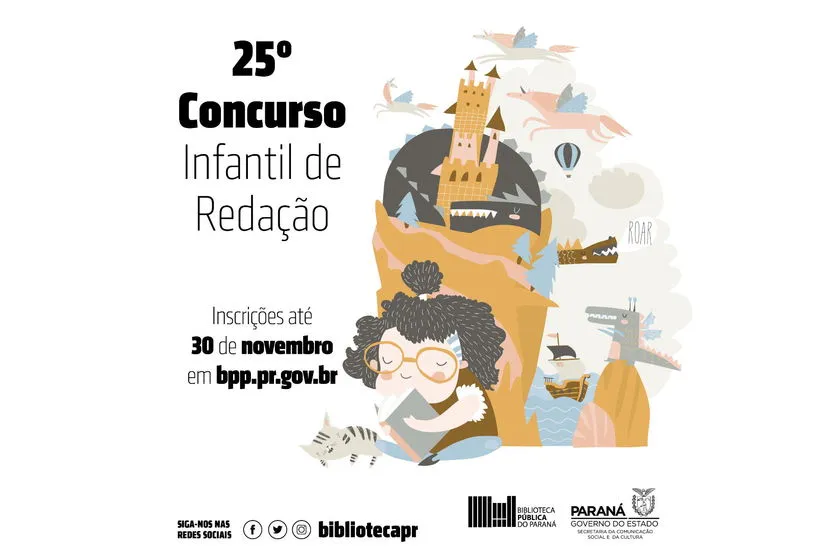 Biblioteca abre inscrições para concurso infantil de redação