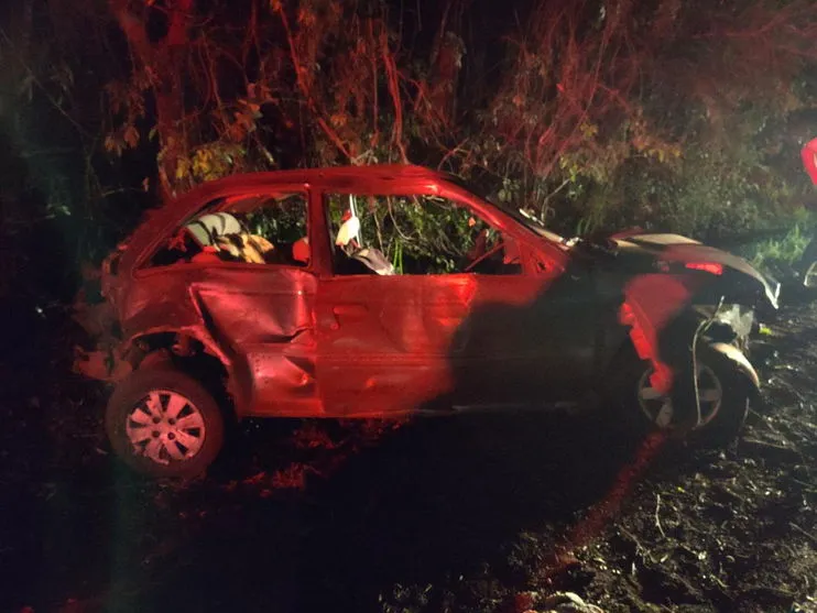 O  acidente de trânsito foi registrado na rodovia entre Fênix e Barbosa Ferraz