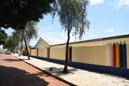 Escola Municipal Bento Viana, na Vila Nova Porã