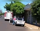 Bateria de celular explode e bombeiros são chamados na região