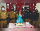 Policiais militares realizam sonho de adolescente de 15 anos em Ivaiporã