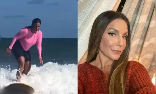 Ivete Sangalo ajuda a salvar criança de afogamento em praia