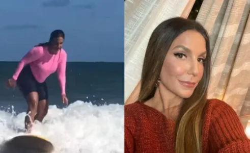 Ivete Sangalo ajuda a salvar criança de afogamento em praia