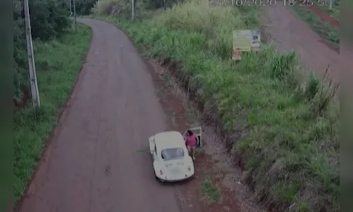Após ser abandonada, cachorra corre atrás de carro dos donos; assista