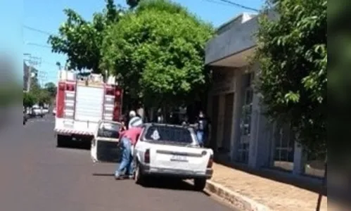 Bateria de celular explode e bombeiros são chamados na região