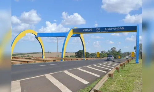 Acidente é registrado na entrada de Arapongas