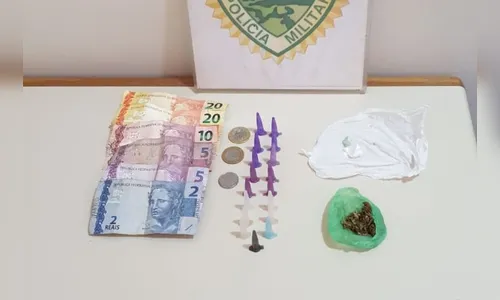 Jovem é preso duas vezes em menos de um mês por tráfico de drogas