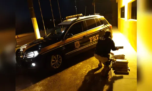 PRF apreende 40 kg de maconha na BR-369