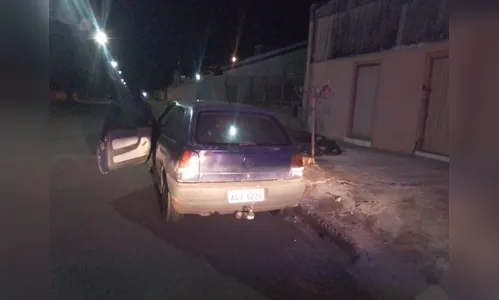 Carro que foi empurrado e furtado é recuperado pela GM