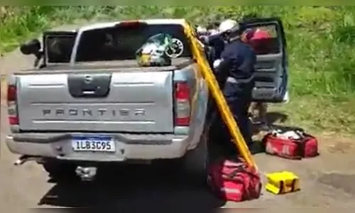 Acidente faz vítima numa batida entre dois carros em Jandaia