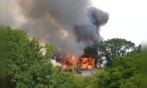 Pátio da Rumo no Paraná é atingido por incêndio