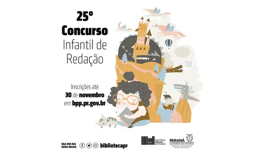 Biblioteca abre inscrições para concurso infantil de redação