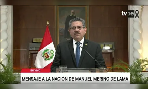 Presidente interino do Peru renuncia após uma semana no cargo