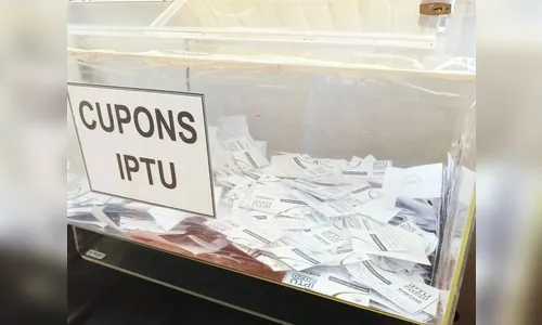 Contribuintes já podem depositar os cupons da Campanha IPTU Premiado