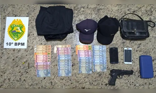 Três pessoas são presas após assalto em lanchonete
