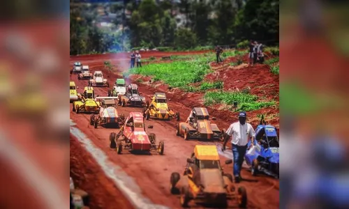 Terceira e última etapa do campeonato Paranaense de Kart Cross acontece no domingo