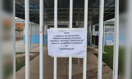 Homem faz disparos em frente a posto de saúde após abordar médica