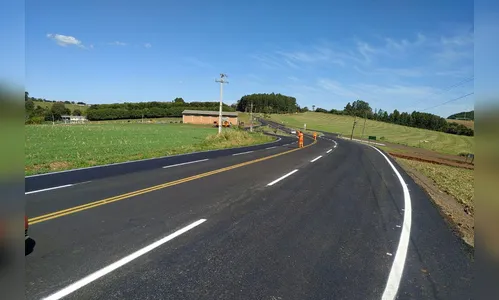 Melhorias entre Dois Vizinhos e Cruzeiro do Iguaçu facilitam escoamento