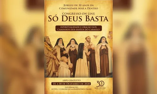 Comunidade Católica Mar a Dentro promove o Congresso online