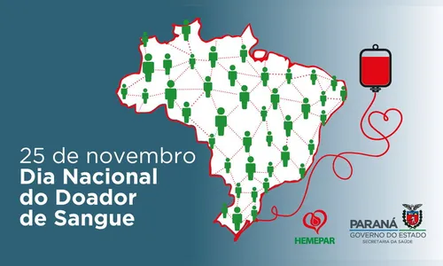 Saúde celebra o Dia Nacional do Doador de Sangue e ressalta a importância da doação