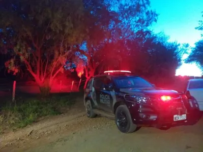 O confronto foi em em uma estrada rural que desvia do pedágio entre Arapongas e Rolândia