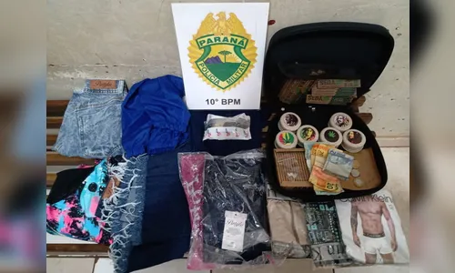 Casal é preso por tráfico de drogas e pedras de crack são apreendidas