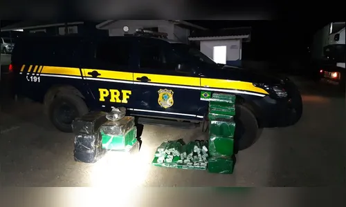 PRF e PM apreendem quase 300 quilos de maconha no PR