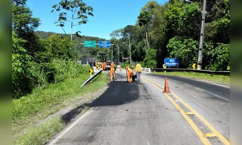 Rodovia do Litoral terá serviços de conservação na próxima semana