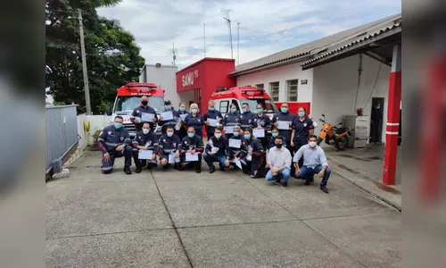 SAMU entrega certificados de capacitação para servidores