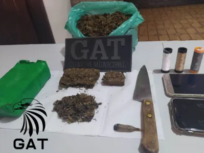 GM encontra maconha escondida dentro de colchão