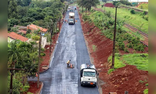 Recanto Bom Retiro recebe drenagem e pavimentação asfáltica